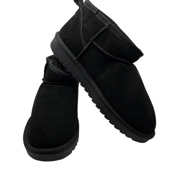 CUSHIONAIRE Women's pull on boot 9 BLACK - Picture 6 of 7